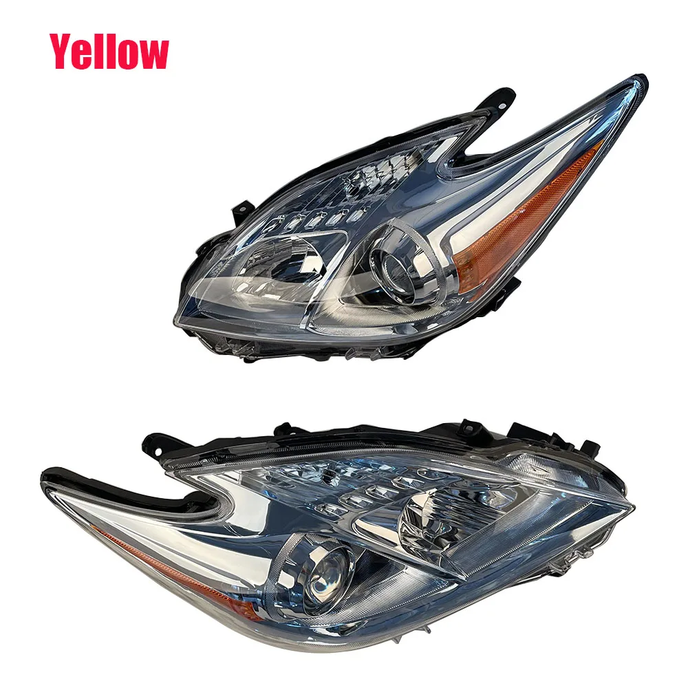 

A Pair Car Headlight For Toyota Prius 30 ZVW30 Headlamp with Lens 2009 2010 2011 2012 2013 2014 2015