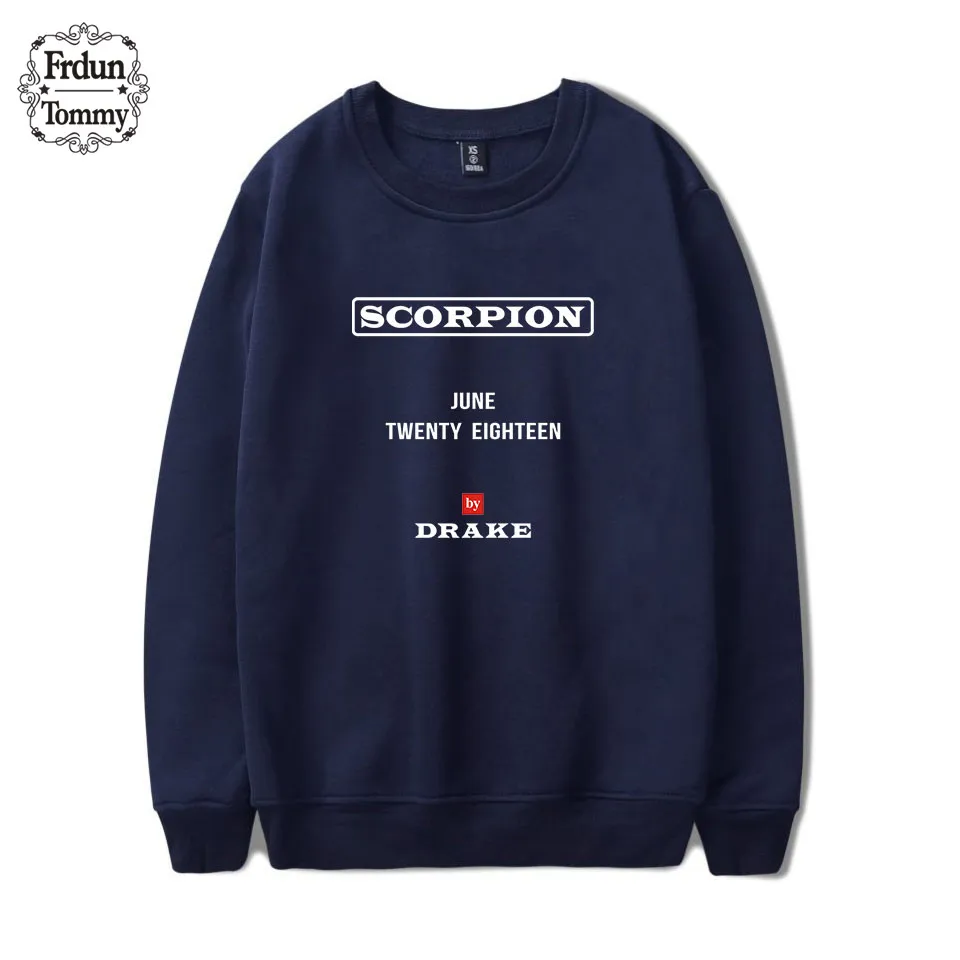 Новый Дрейк пуловер Осенняя Повседневная Толстовка для мужчин и женщин