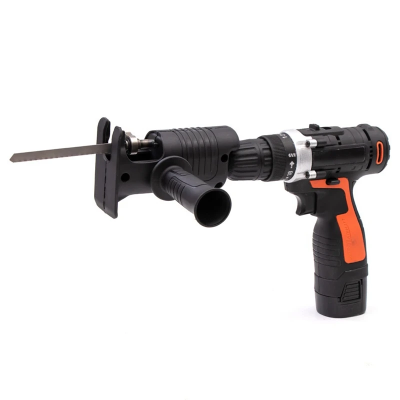 Promotion! Conversion Head of Screwdriver Electric Drill to Saw Reciprocating Household Hacksaw Wood Tools | Инструменты