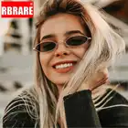 Очки солнцезащитные RBRARE мужскиеженские, небольшие винтажные овальные солнечные очки в металлической оправе, в круглой металлической оправе, 2021