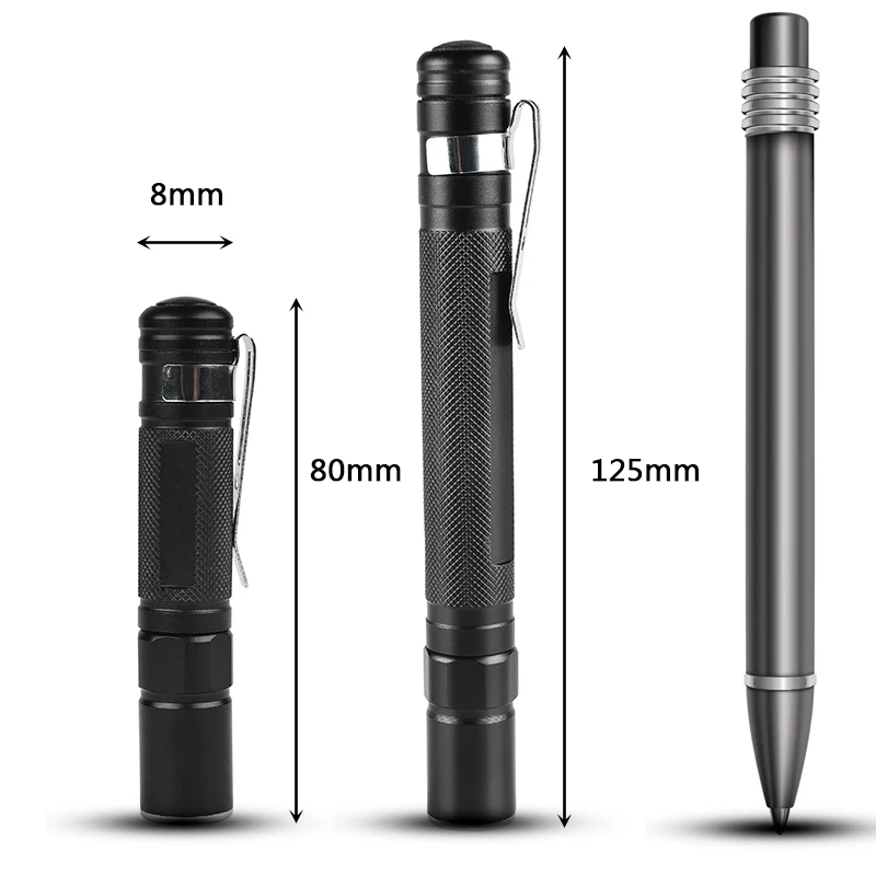 Mini Penlight Pocket Light LED Flashlight Torch XP-G Q5 2000LM Waterproof Lantern AAA Battery Led For Camping Hiking Litwod | Лампы и