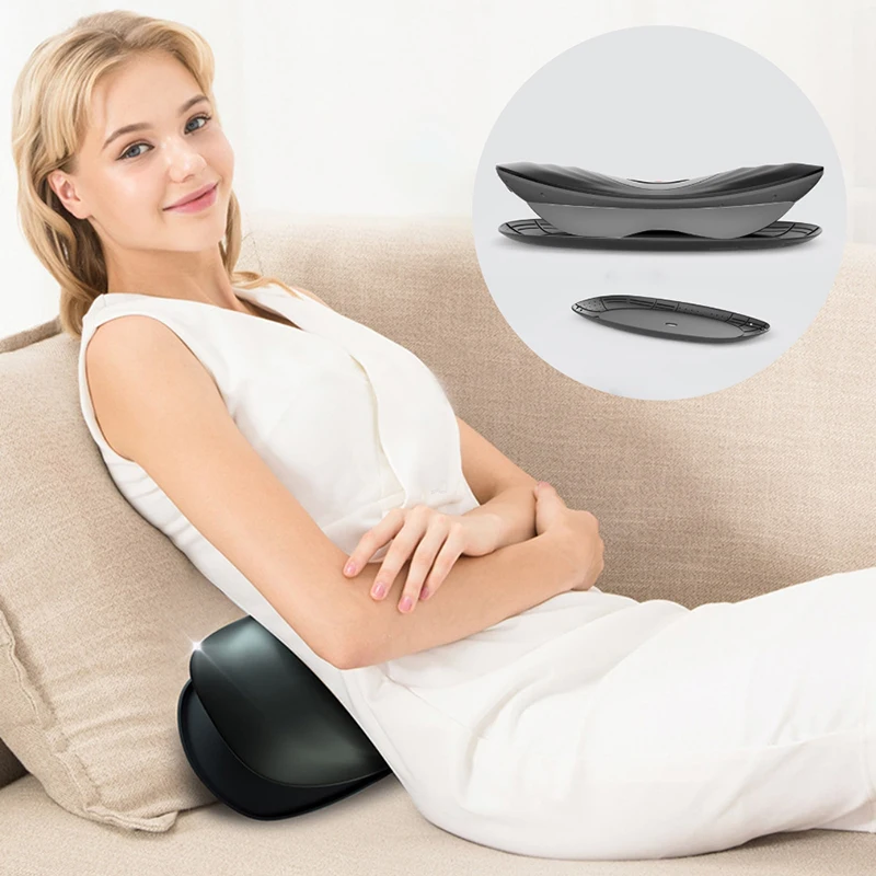 

Electric Lumbar Traction Device Waist Back Massager Vibration Massage Lumbar Spine Support Waist Relax The Lumbar Spine