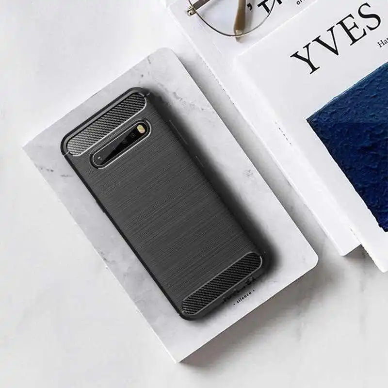 Joomer Ударопрочный Мягкий силиконовый чехол для LG V60 ThinQ 5G телефона |