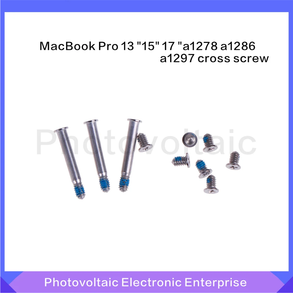 Screw с инструментами для MacBook Pro 13 &quot15&quot 17 &quotзадняя крышка винт Macbook A1278 A1286 A1297