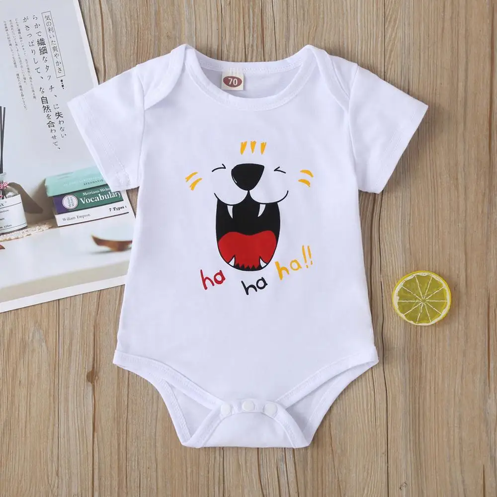 Комбинезон с круглым вырезом для новорожденных девочек и мальчиков | Мать