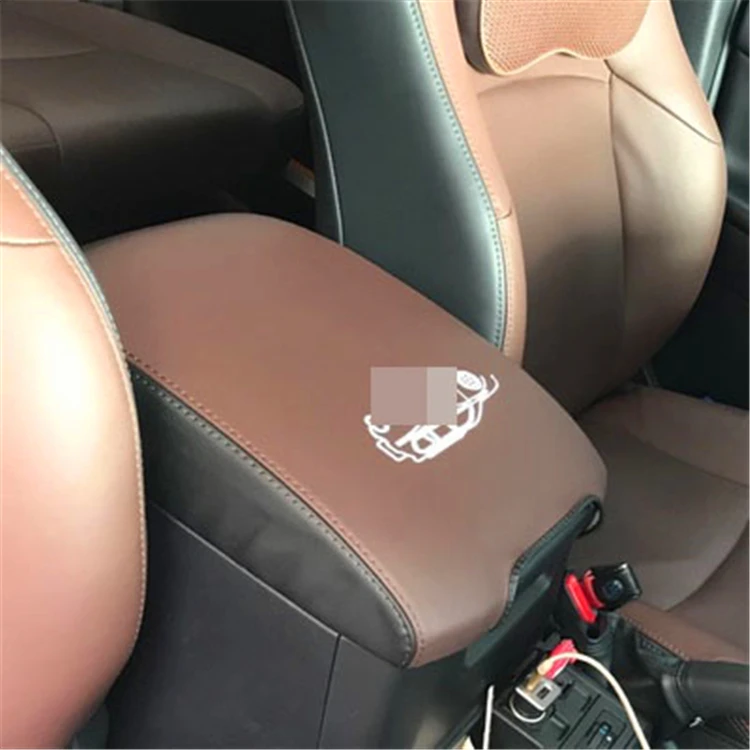 Для Toyota Land Cruiser Prado 150 LC150 FJ150 2010-2019 Кожаный Автомобильный подлокотник коробка