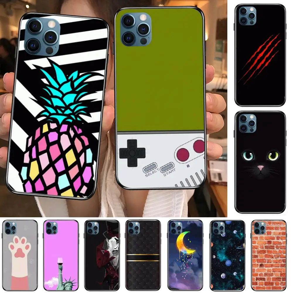 

Fashion Phone Case Cover For OPPO A91 9 83 79 92s 5 F9 A7X Reno2 Realme6pro 5 Black Tpu Cell Cover Delicate