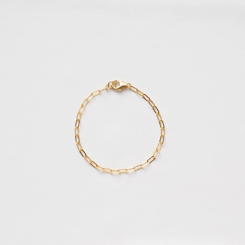 Позолоченный Браслет-цепочка ювелирные изделия ручной работы подвески в стиле