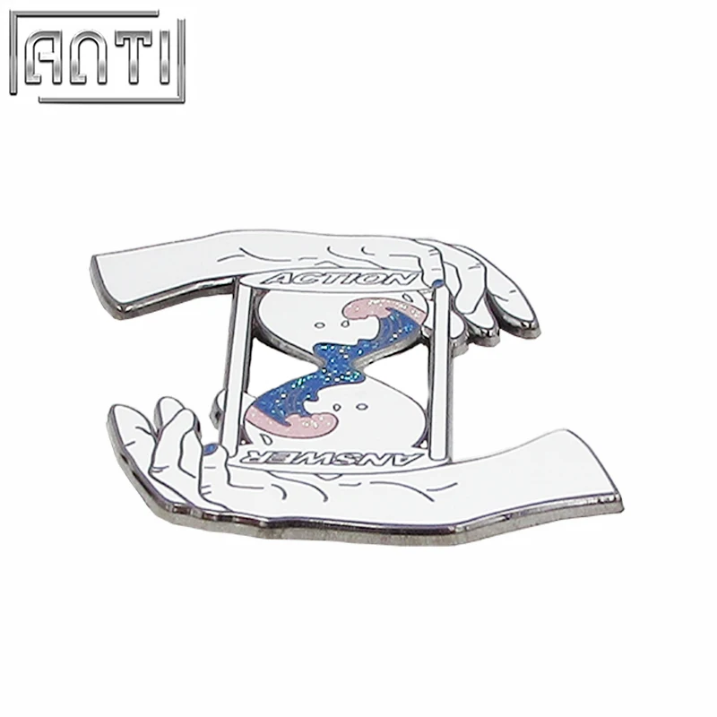 Пользовательские значки на лацкан с Твердой эмалью милый рыбы античная медь