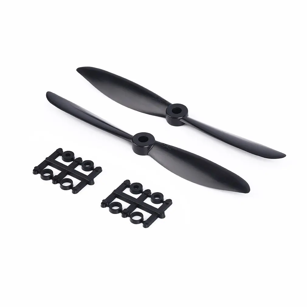 

2Pcs Prop 6045 6x4.5 Black Propeller Props CW CCW For Quadcopter QAV250 New Hot!