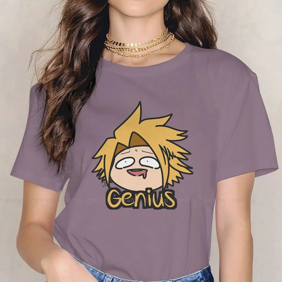 My Hero Academia DEKU Original TShirts Denki the Genius Sticker Personalize 4XL 5XL Girl T Shirt Hipster Tops