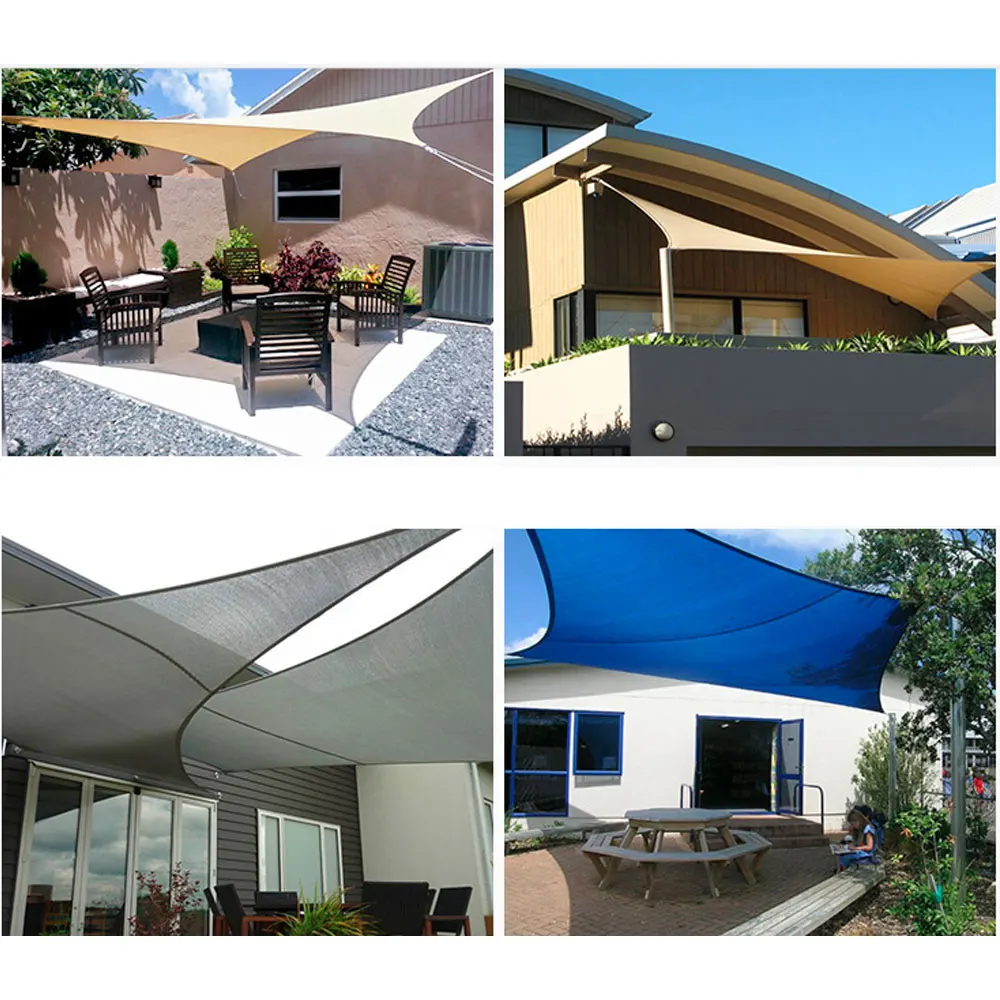 

Waterproof Awning Sunshade Sun Shade Sail For Outdoor Garden Beach Camping Patio Pool Sun Canopy Tent Sun Shelter Shade net