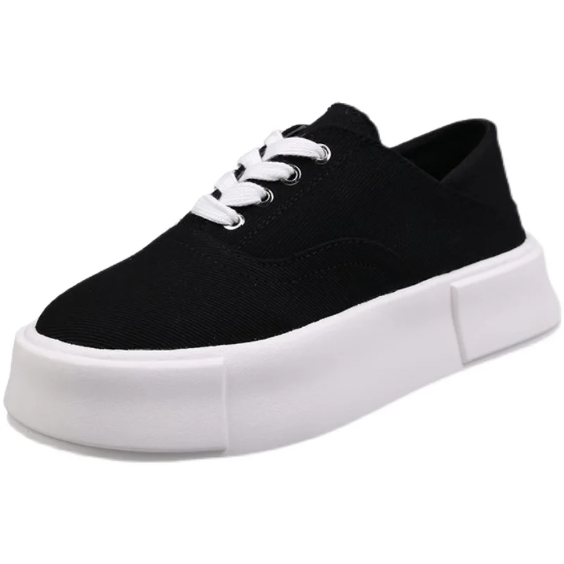 

Women's Shoes Platform Casual Female Sneakers Round Toe Flats Modis Clogs Small Espadrille Dress 2021 Summer New Basic Wedges Co