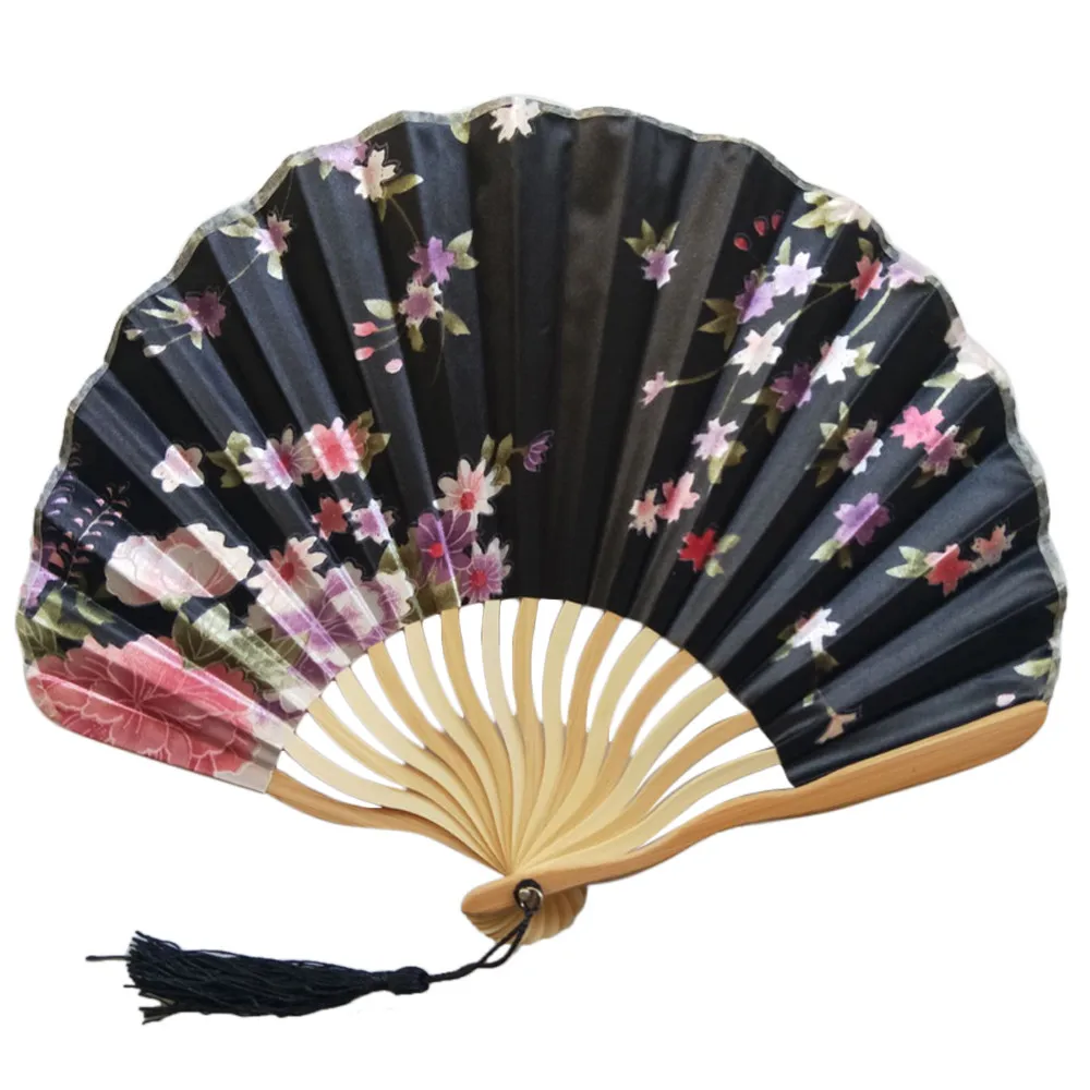 

Chinese Classic Folding Fan Hand Held Fan Bamboo Paper Folding Fan Party Wedding Decor Vintage Bamboo Folding Hand Fans