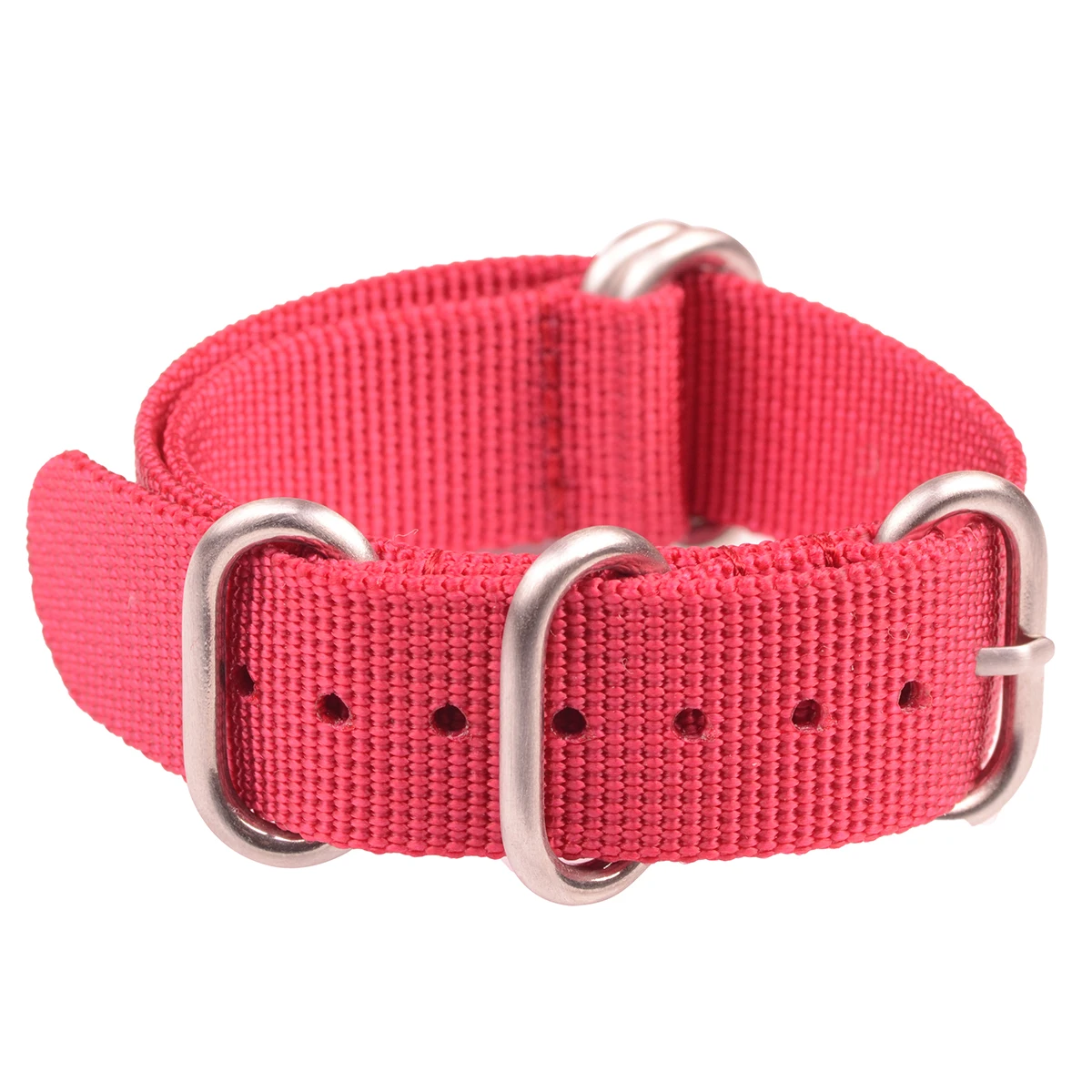 Оптовая продажа нейлоновые ремешки Nato для часов разных цветов оранжевый розовый