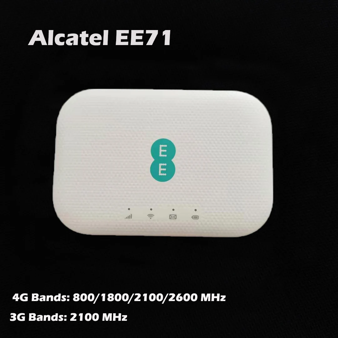 Alcatel Работает с любым оператором EE71 2150 мАч батарея 3G 4G аппарат не привязан к