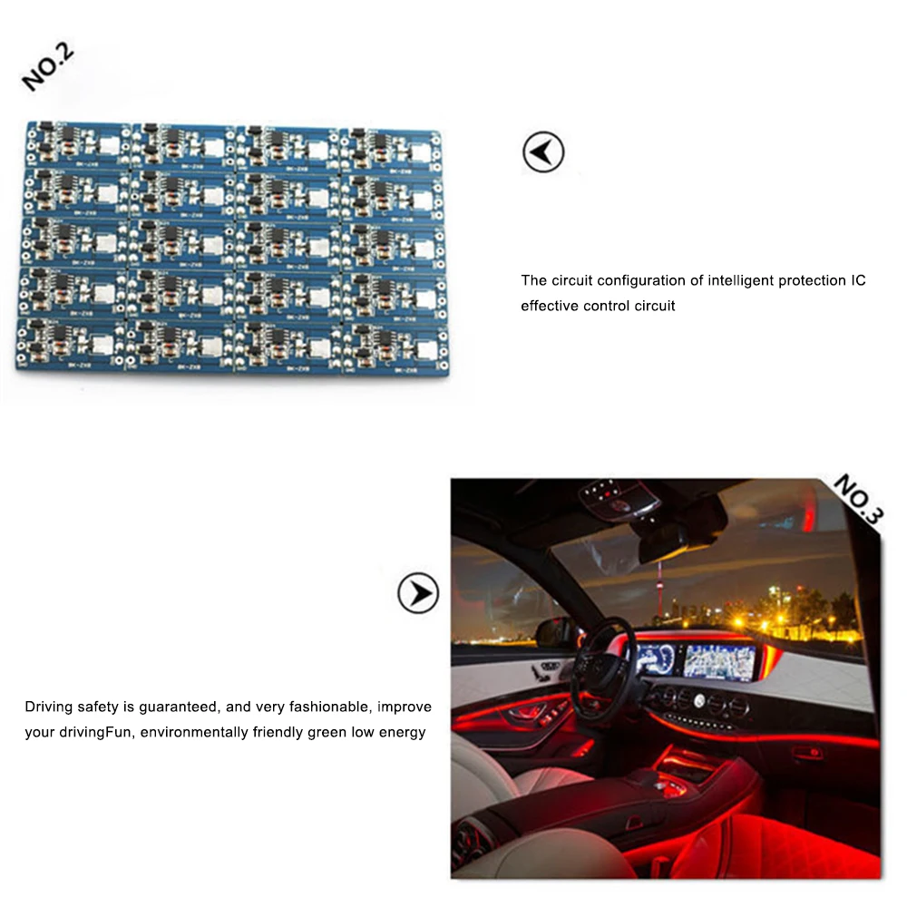 5 в 1 водонепроницаемый RGB светодиодный светильник с полосками приложение Bluetooth
