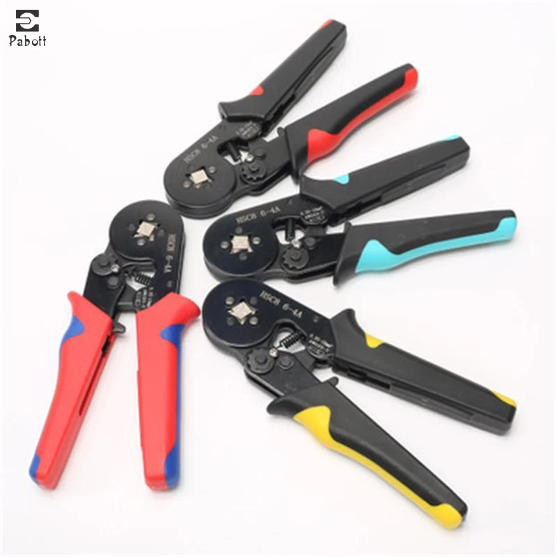 

Multifunctional Tubular Terminal Crimping Tool Mini Electrician's Pliers Hand Tools HSC8 6-4 0.25-10mm2 23-7AWG High Precision
