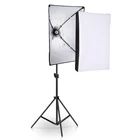 Набор для освещения 50x70 см, профессиональное оборудование для фотостудии, для съемки портретов, фотографии; Непрерывный