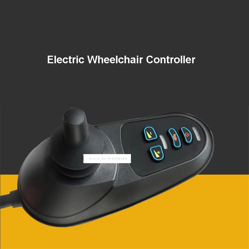Controlador universal para cadeira de rodas, x24358, controle para cadeira de rodas ajustável, 24v, 50a, 5 lixas, venda imperdível