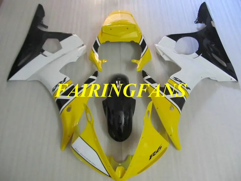 Набор обтекателей для мотоцикла YAMAHA YZFR6 03 04 05 YZF R6 2003 2004 2005 YZF600 желто белые