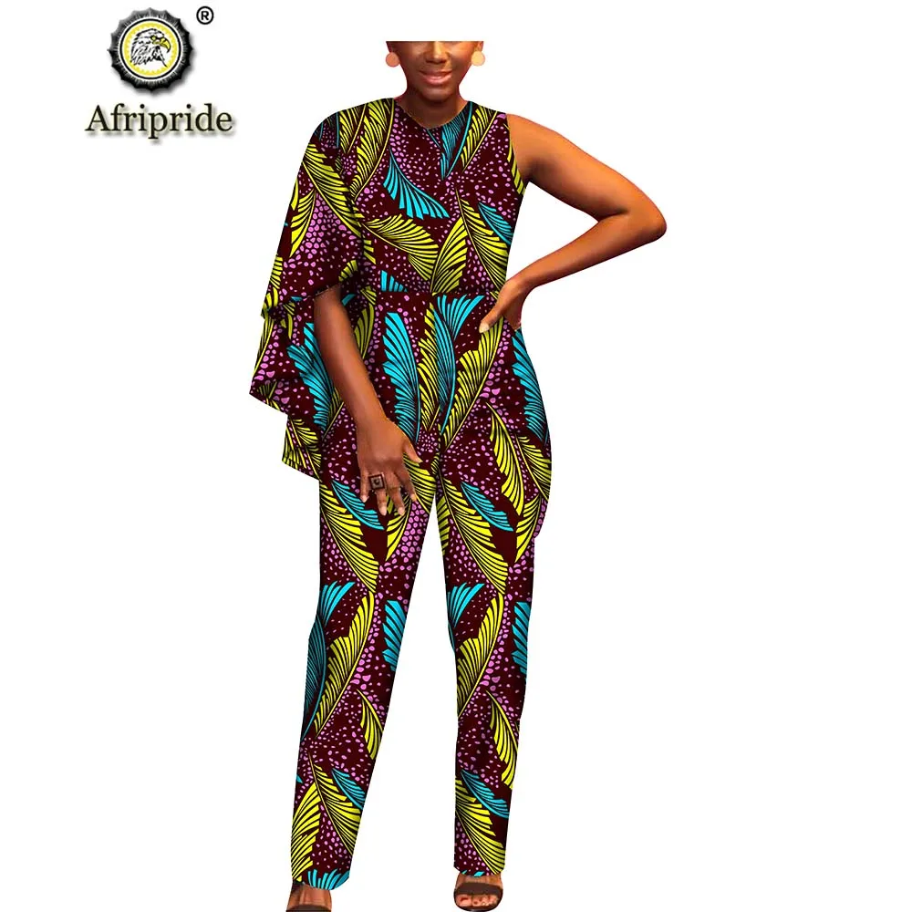 2018 ~ 2019 африканские Комбинезоны для женщин AFRIPRIDE dashiki bazin богатые чистого хлопка с
