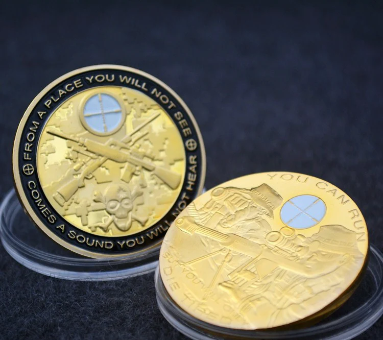 Вы можете бегать но вы умрете только уставшие коллекционные памятные монеты -