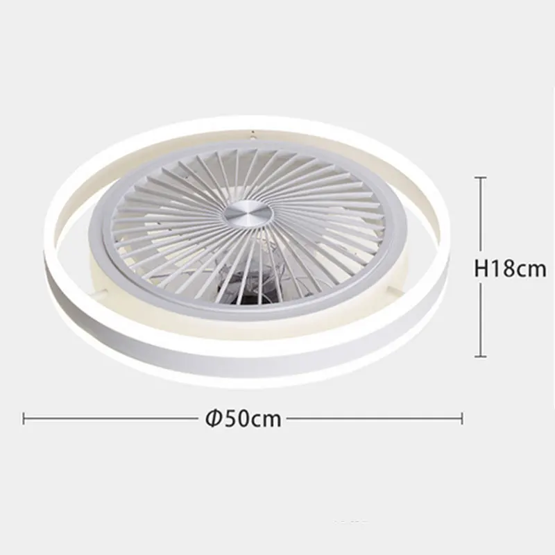 Потолосветильник вентилятор 6 скоростей с светодиодный-подсветильник кой для