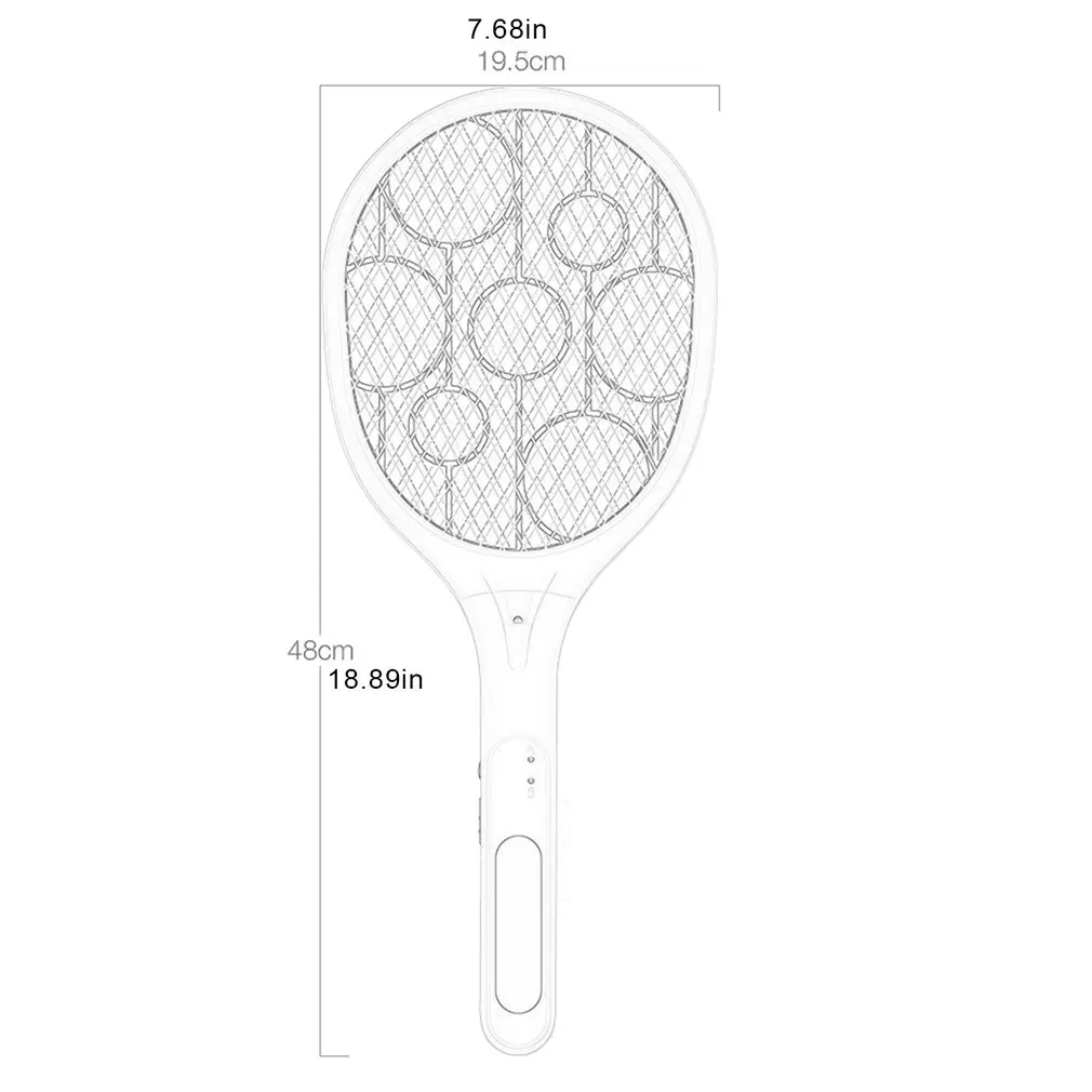 Заряжаемая от USB домашняя Электрическая мухобойка устройство для устранения
