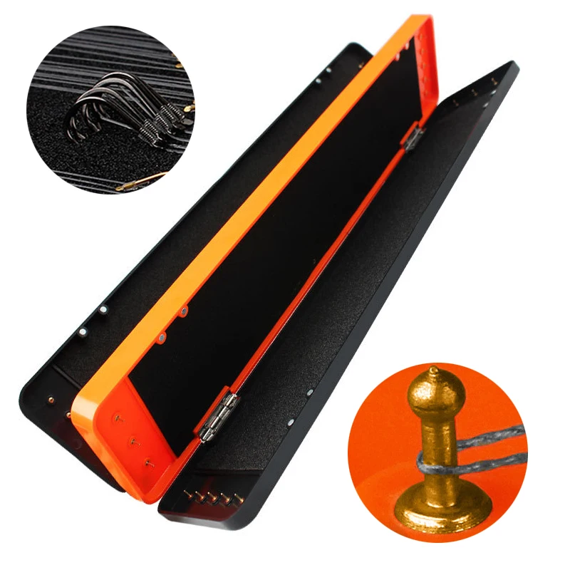 

1PCS Fishing Rig Tackle Hook Box Case Large Capacity Durable ABS Drop-proof Fishing Gear Accessories X455