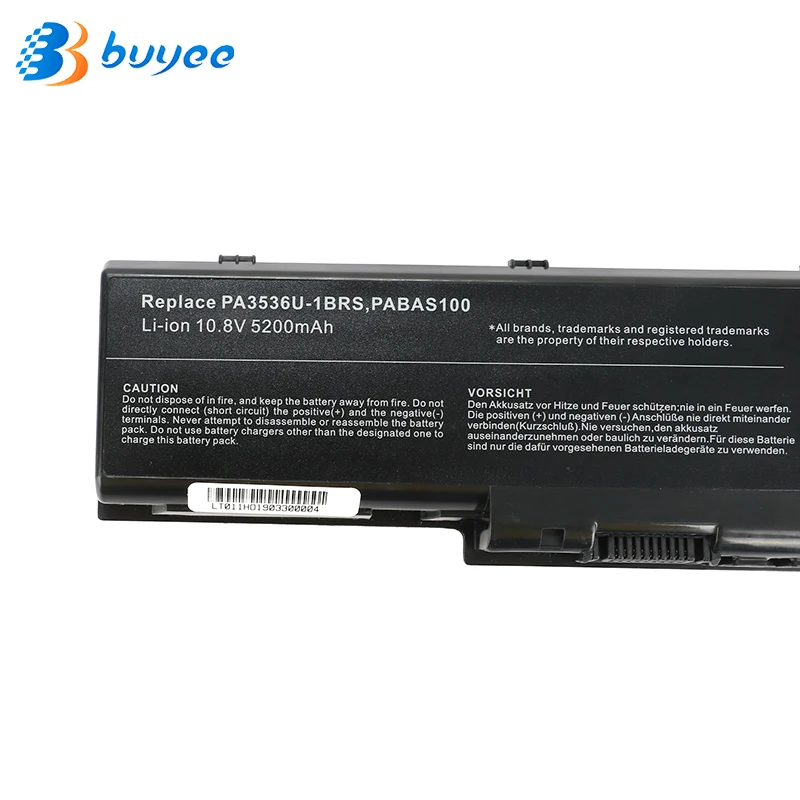 Оригинальный аккумулятор для Toshiba Satellite L350 L350D P200 P300 P305 PA3536U 1BRS PA3537U