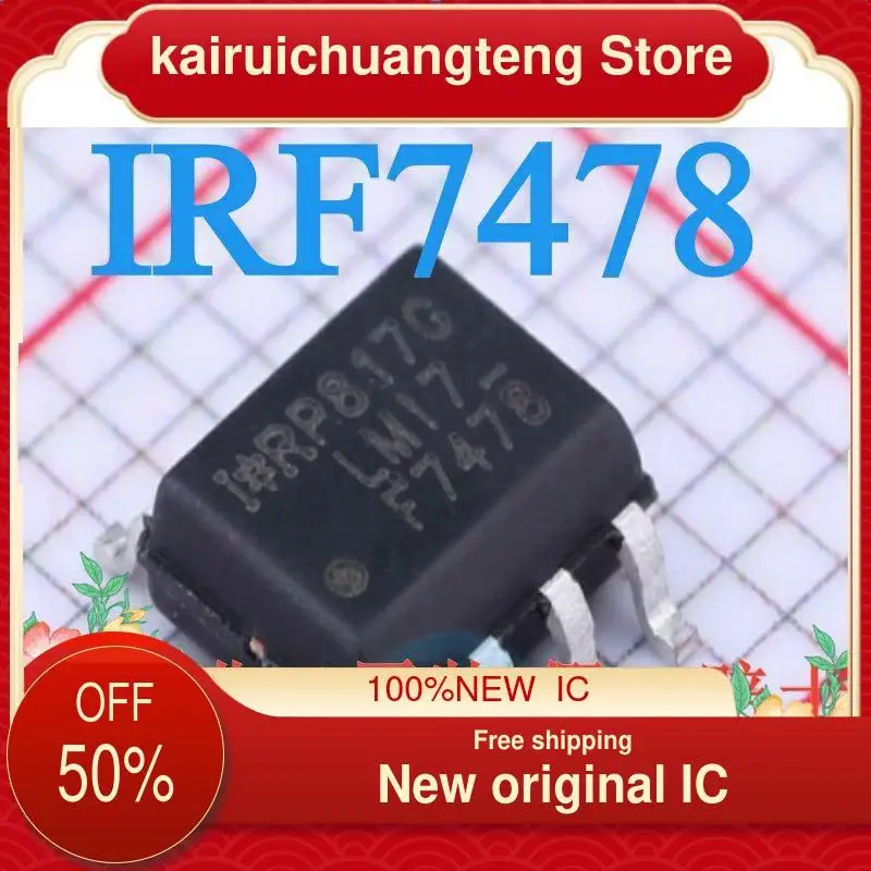 

(1 шт.) F7478 IRF7478TRPBF SOP-8 новый оригинальный IC