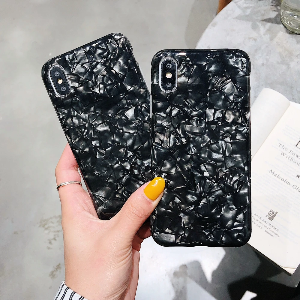 Роскошный чехол из ТПУ с блестками защитная задняя крышка стереоскопический