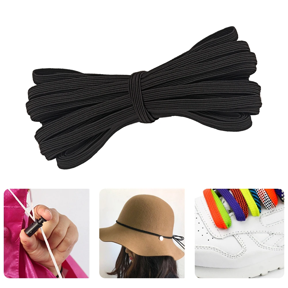 Эластичная лента для рукава сделай сам 5 ярдов 6 мм|Резинки| |