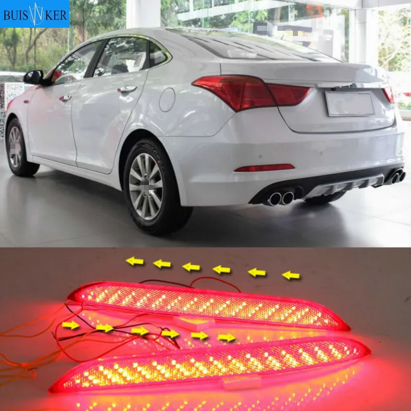 

Rear Lamp Stop Brake Light LED Tail Trunk Strip Light For Hyundai MISTRA 2014-2016