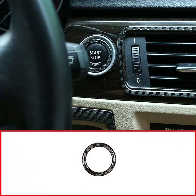 

Настоящее углеродное волокно для BMW 3 серии E90 E92 2005-2012 пусковое кольцо двигателя