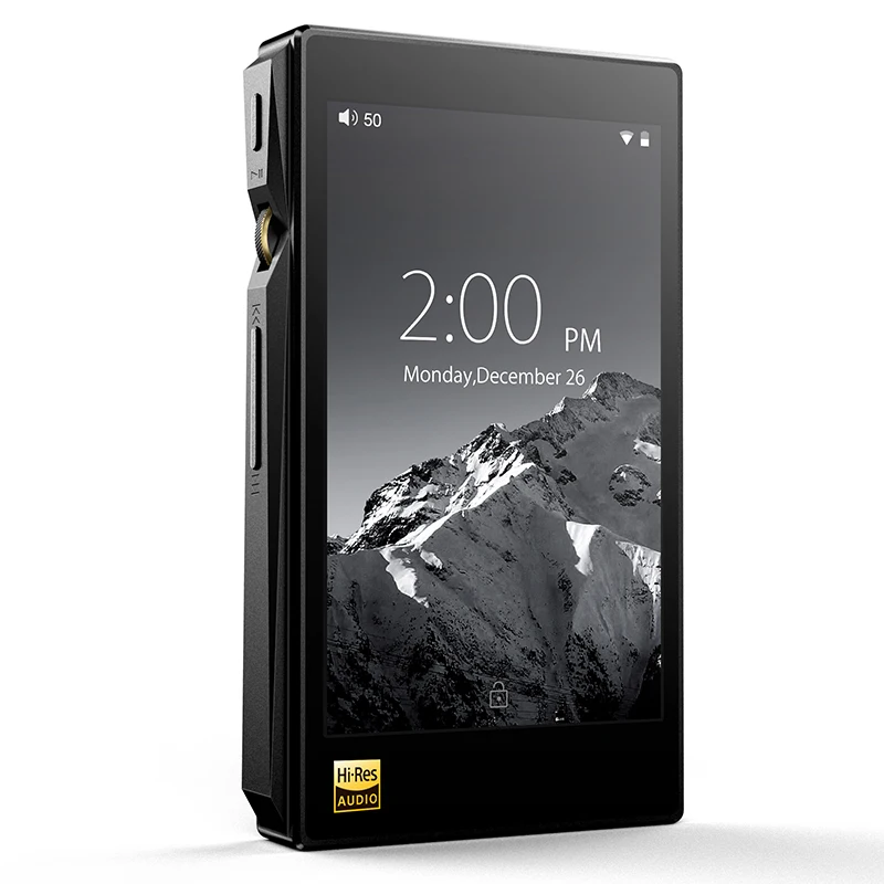 FIIO X5III X5 3nd Gen Android-based wifi Bluetooth APTX двойной AK4490 без потерь портативный музыкальный плеер с 32G встроенный накопитель - Цвет: Black