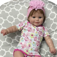 50cm reborn baby girl lifelike real baby born soft touch baby silicone reborn dolls childrens doll toy drop shipping