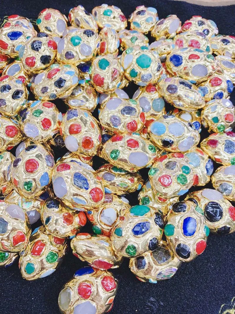 Бусины для ювелирных изделий бусины из натурального камня овальной формы 24 к 10