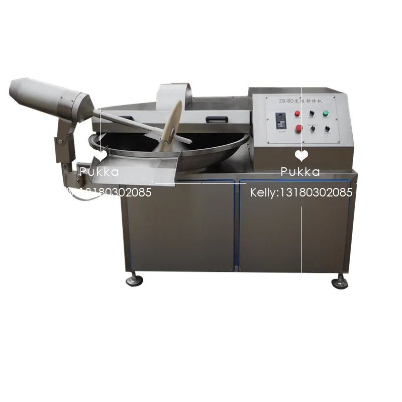 

Large capacity meat bowl cutter sausage bowl chopper for sale