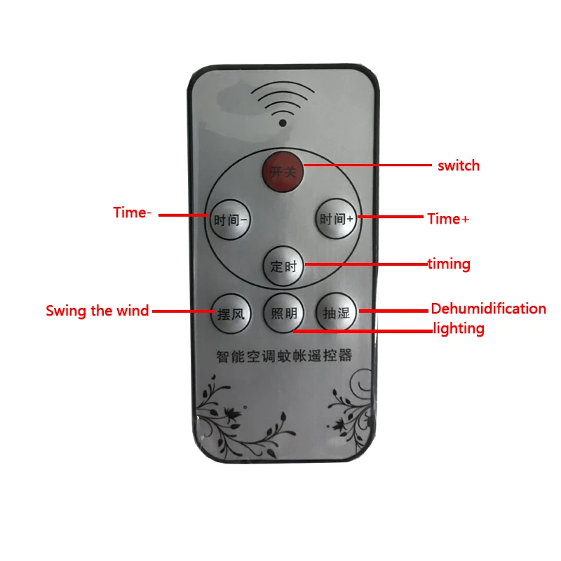 Портативный мини кондиционер для дома с москитной сеткой личного