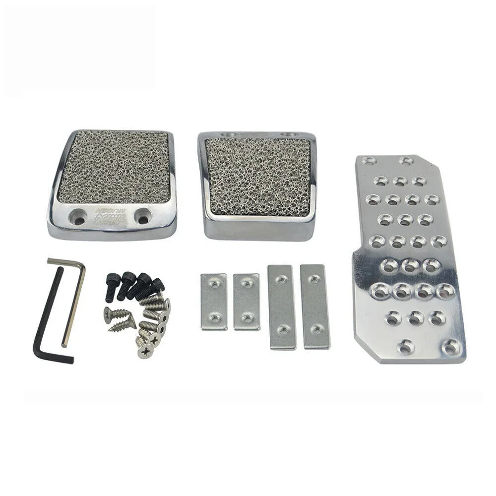 

Accelerator Footrest Pedal Replacement 4pcs Accessories Clutch Interior Kit