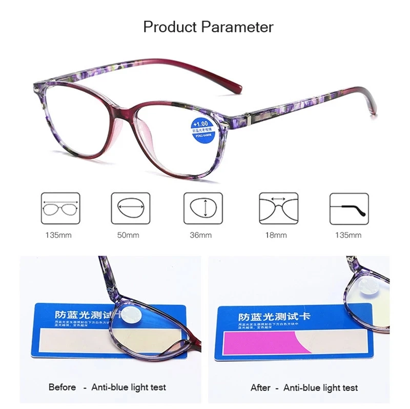 

Cat Eye Ultra Light Reading Glasses Men Women Eyeglasses Unisex Presbyopia Eyewear with Diopter1.0 1.5 2.0 2.5 3.0 3.5 4.0