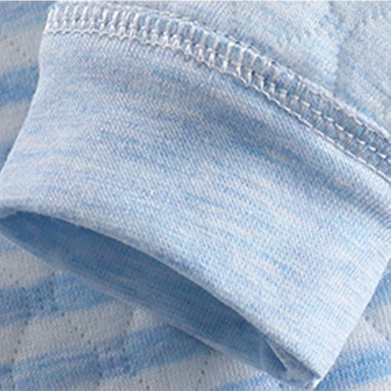 Зимние плотные трехслойные хлопковые трусы для маленьких девочек Термобелье