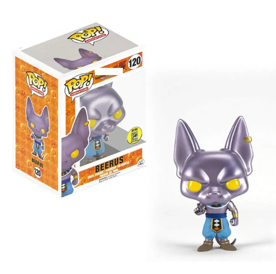 Детские фигурки FUNKO Pop Dragon Ball Super коллекция кукол игрушки Saiyan Goku Vegeta plating 2020|Игровые