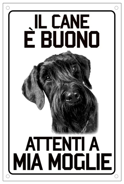 

Vintage Schnauzer Dog Metal Tin Sign 8x12 Inch Retro Home Kitchen Outdoor Garden Wall Decor