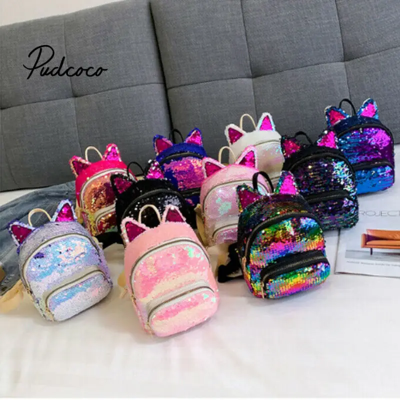 Детские аксессуары pudcoco 2019 яркий милый детский рюкзак с 3D рисунком детская