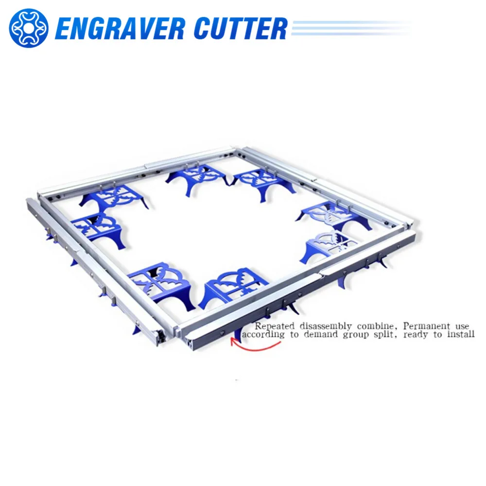 12*12 дюймов Натяжная Рамка для экрана портативное качество растяжка рамы |