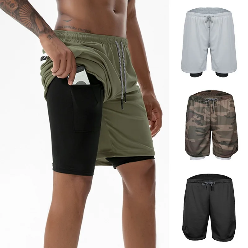 Мужские спортивные шорты Sfit быстросохнущие дышащие для фитнеса 2019|Шорты