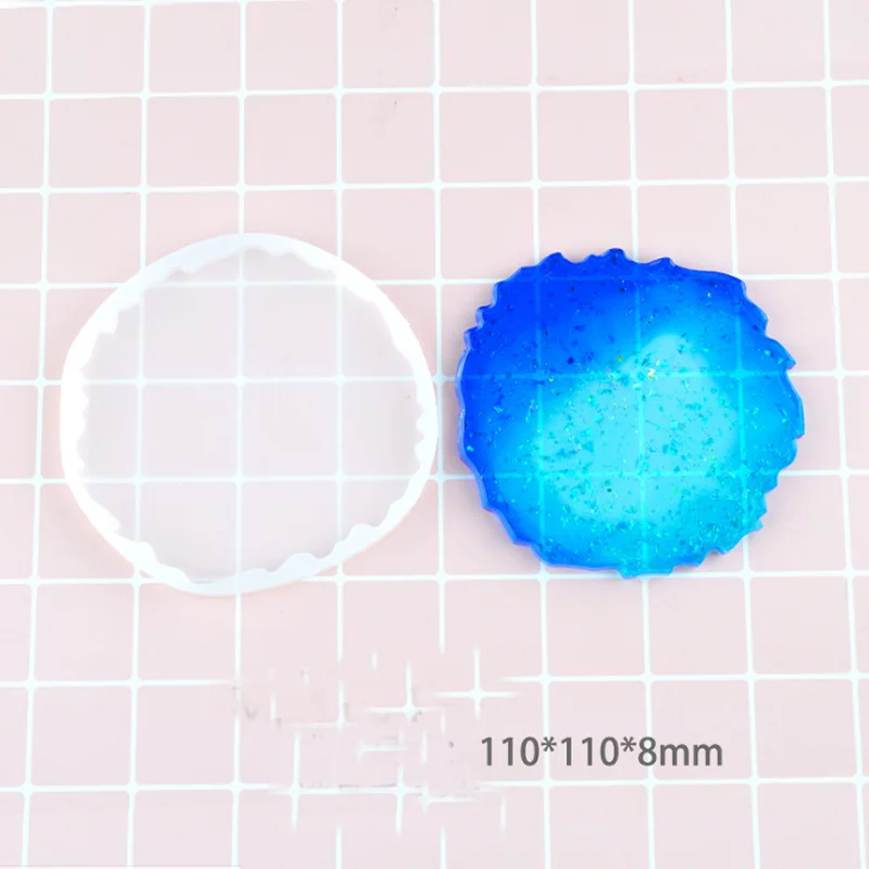 1 шт. Прозрачная силиконовая форма для смолы | Дом и сад